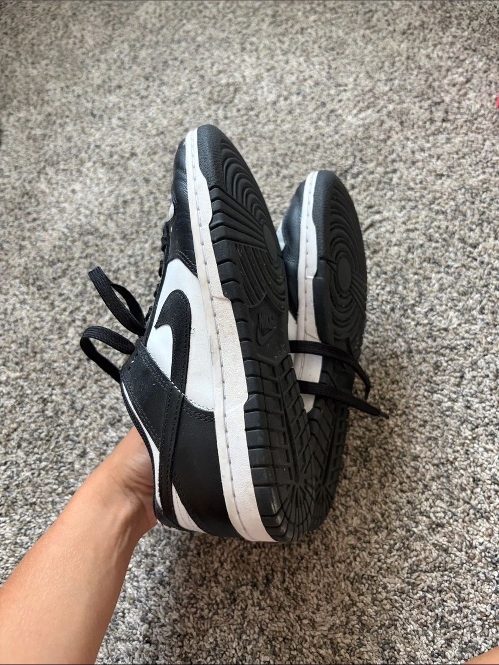 Women’s Nike Black & White Low-Top Sneakers